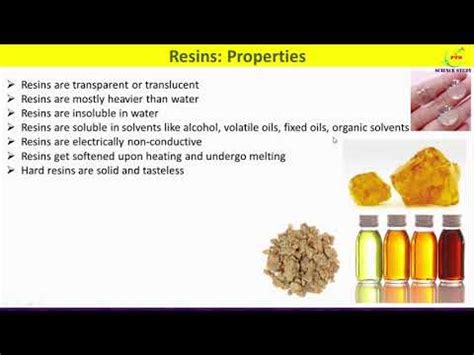 type of resin syllatiles